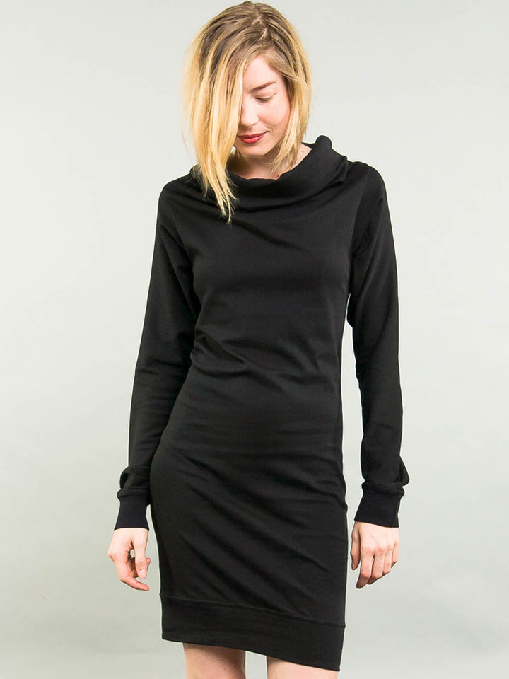 2IN1 KLEID LANGARM Schwarz - Kolla.Berlin