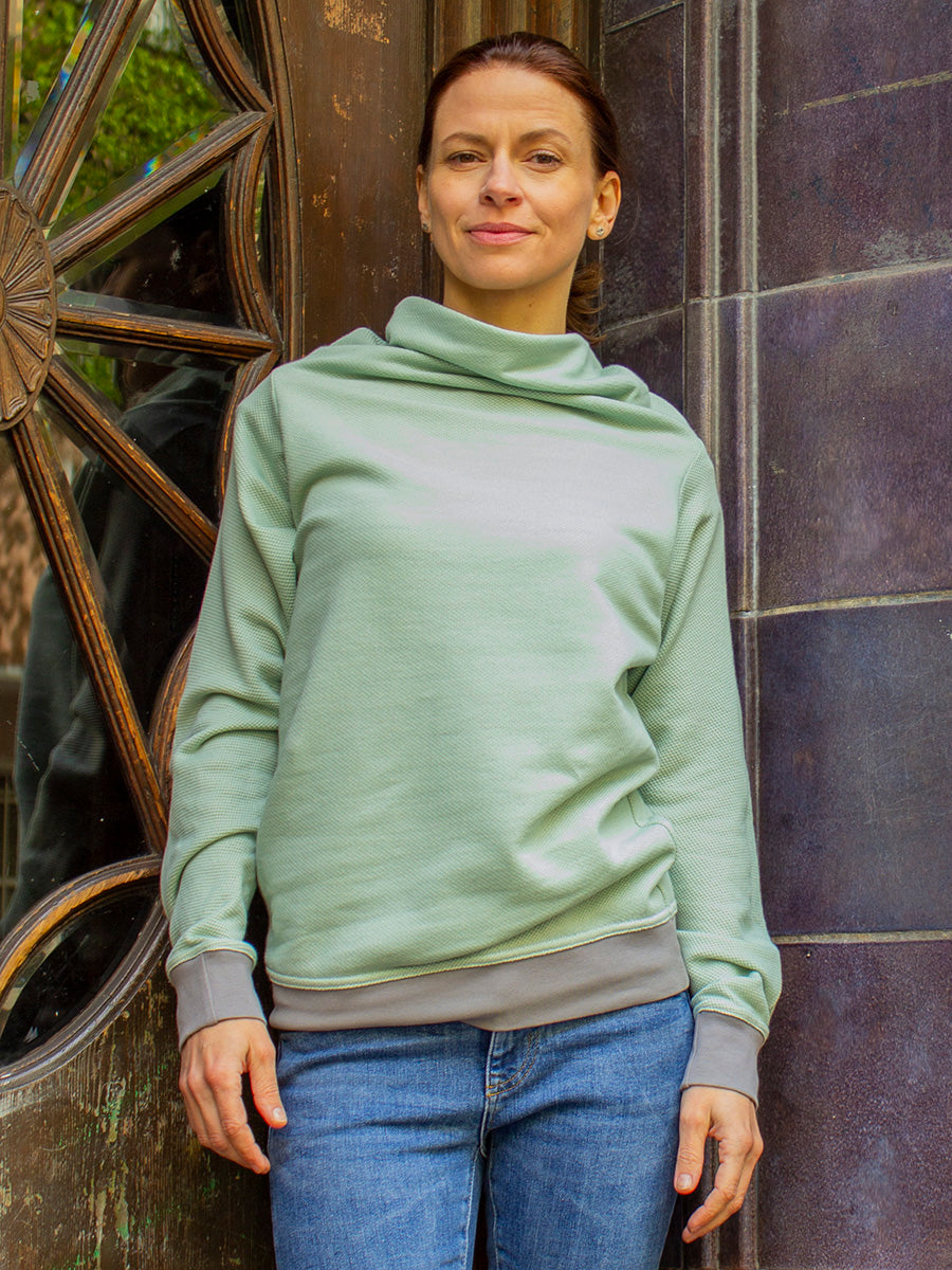 PULLOVER Summersweat Spearmint - Kolla.Berlin
